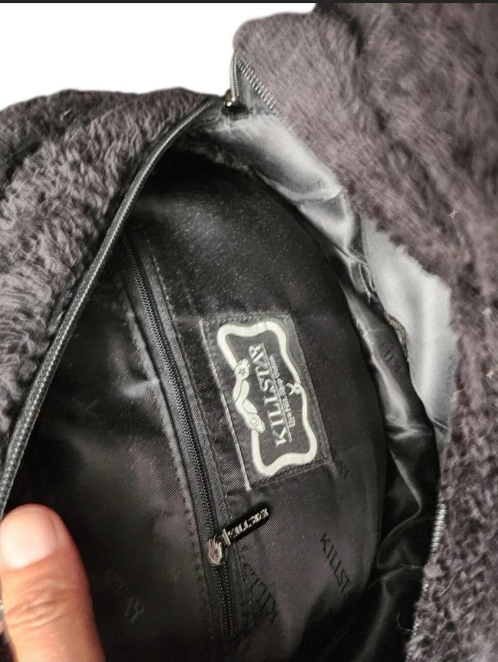 Killstar Lucipurr Fur Backpack OS